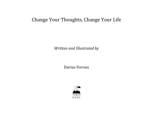 کتاب Think Straight: Change Your Thoughts, Change Your Life (مستقیم فکر کن: افکارت را تغییر بده، زندگیات را تغییر بده) نسخه انگلیسی PDF | داریوش فروکس